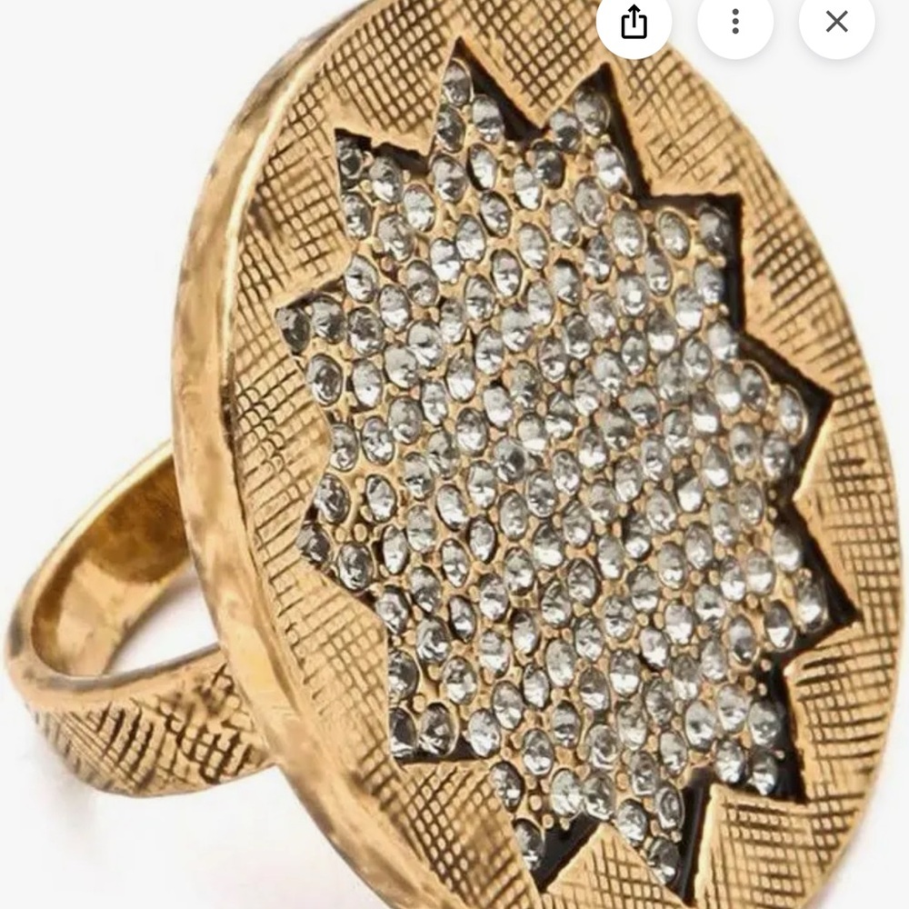 House Of Harlow Starburst ring